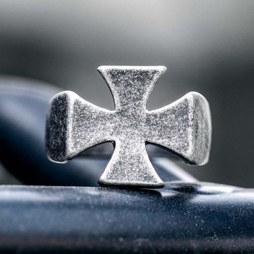Classic Iron Cross Stainless Steel  Ring