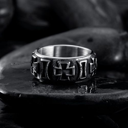 The Iron Cross Stainless Steel Ring