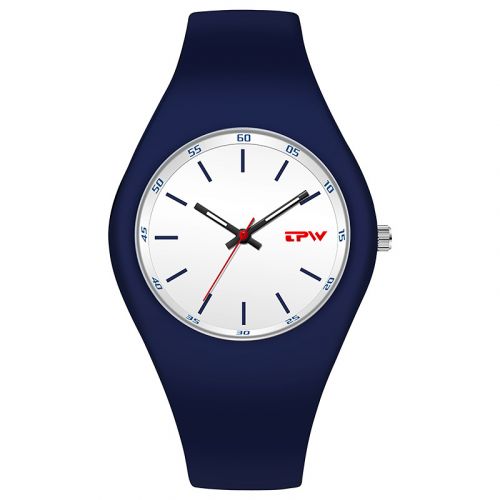 Starry Earth Rainbow Watch with Jelly Color Silicone Strap