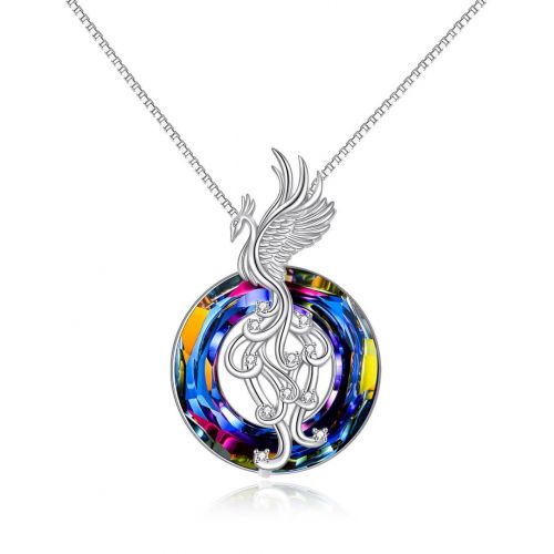 For Self - Crystal Phoenix Necklace