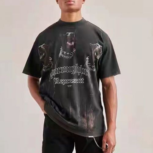 "Doberman" print t-shirt