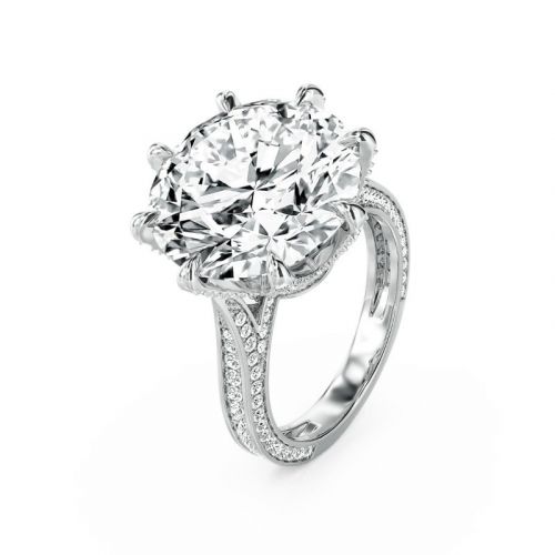 Moissanite S925 Silver Custom Wedding/Engagement Ring