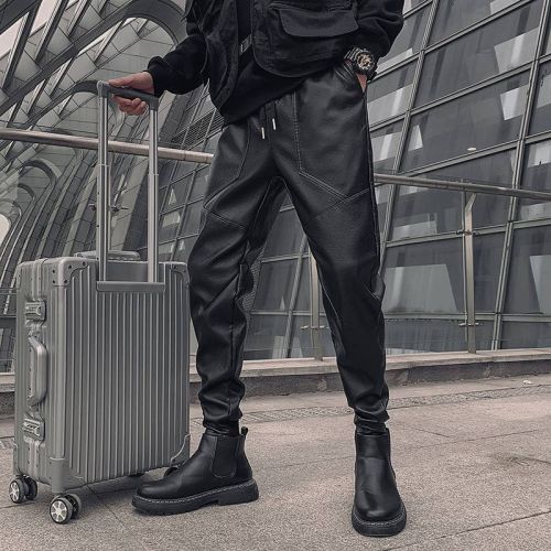 Motorcycle leather trousers