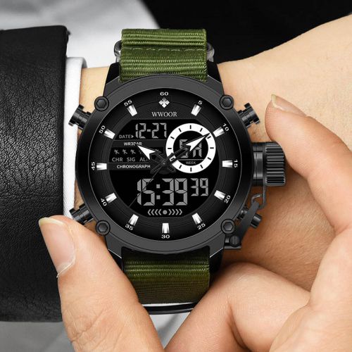 47mm Sport Multifunctional Men's Quartz Watch