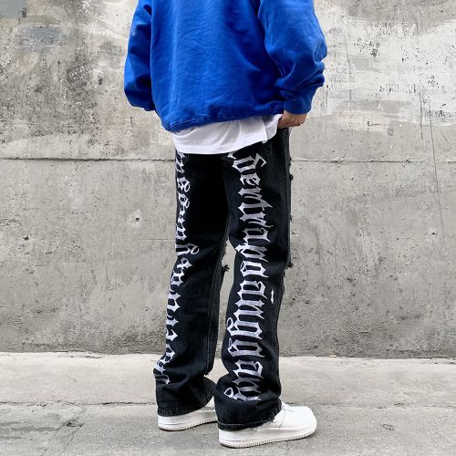 Street Retro Hiphop Loose Trousers