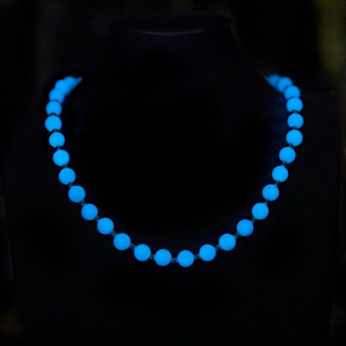 Solar Luminous Glowing Beads Necklace