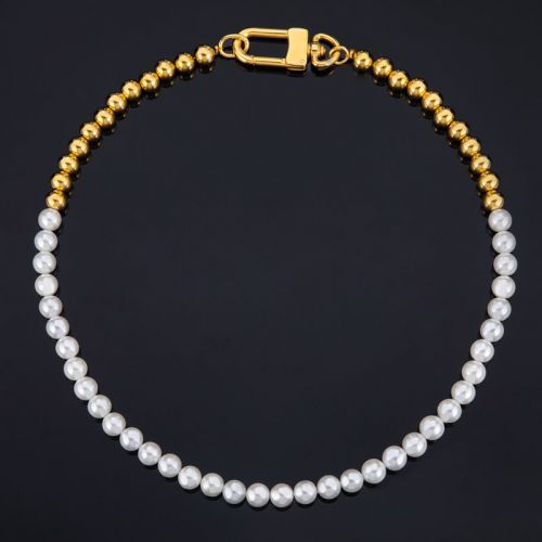 7mm Half Beads and Pearl Chain