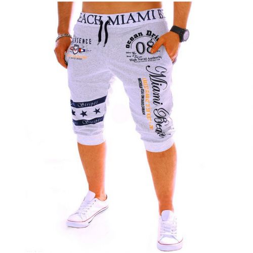 Fashion Print Sports Capri Pants