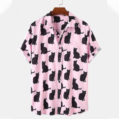 Animal Print Casual Resort Shirt