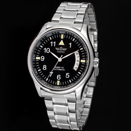 Classic Hollow Steel Automatic Mechanical Watch