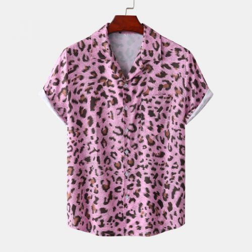 Leopard Collection Print Hawaiian Shirt