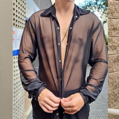 Fashion Long Sleeve Solid Color Shirt