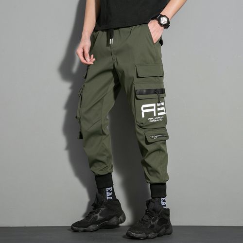 Functional Cargo Loose Casual Pants