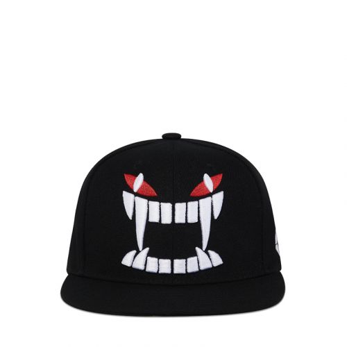 Big Teeth Embroidered Snapback Hat