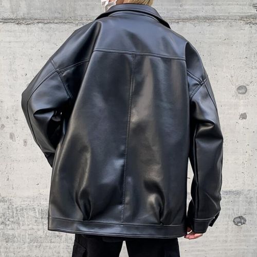 High Street PU Leather Biker Jacket