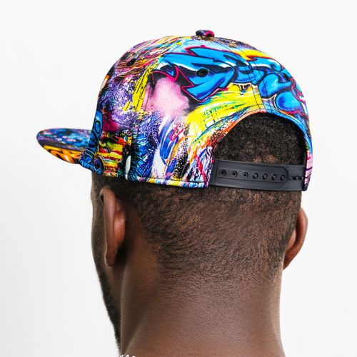 Colorful Graffiti Snapback Hat for Men Women
