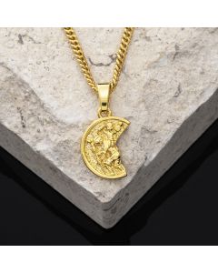 ST. Christopher Pendant in Gold