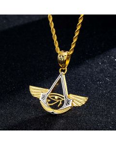 Eye of Horus Wings Pendant