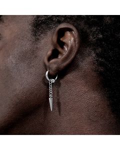 Pointed Cone Drop Earrings