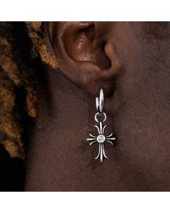 Vintage Cross Dangle Earrings