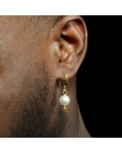 Pearl Corn Dangle Earrings