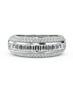 Baguette and Micro Round Cut Band