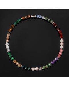 7 Chakra Healing Stones Energy Necklace