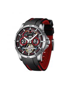 Automatic Mechanical Sport Watch with Rubber Strap