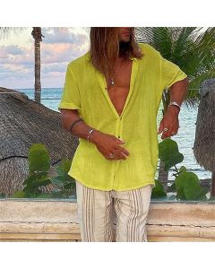 Beach Solid Color Shirt