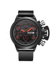 Sport Silicone Strap Waterproof Quartz Watch