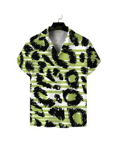 Hawaiian Leopard Floral Shirt