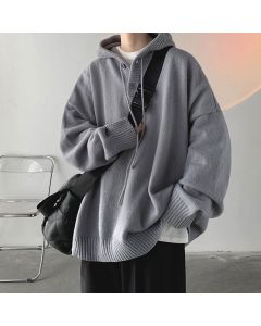 Japanese Lazy Style Retro Hooded Sweater