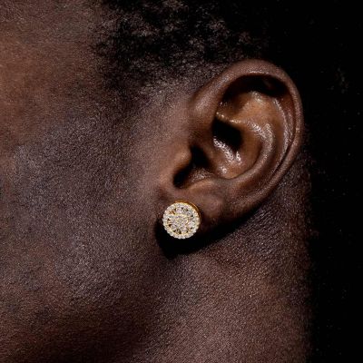 Bestseller Iced Out Earrings, Mens Hip Hop Earrings – Helloice.com 