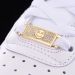 Iced Smile Emoji Lace Lock in Gold-Pair