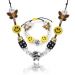 Smile Face with Pearl Necklace Set